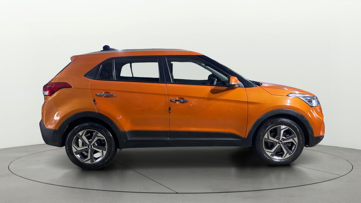 2018 Hyundai Creta SX (O) 1.6 PETROL, Petrol, Manual, 31,095 km, Right Side View