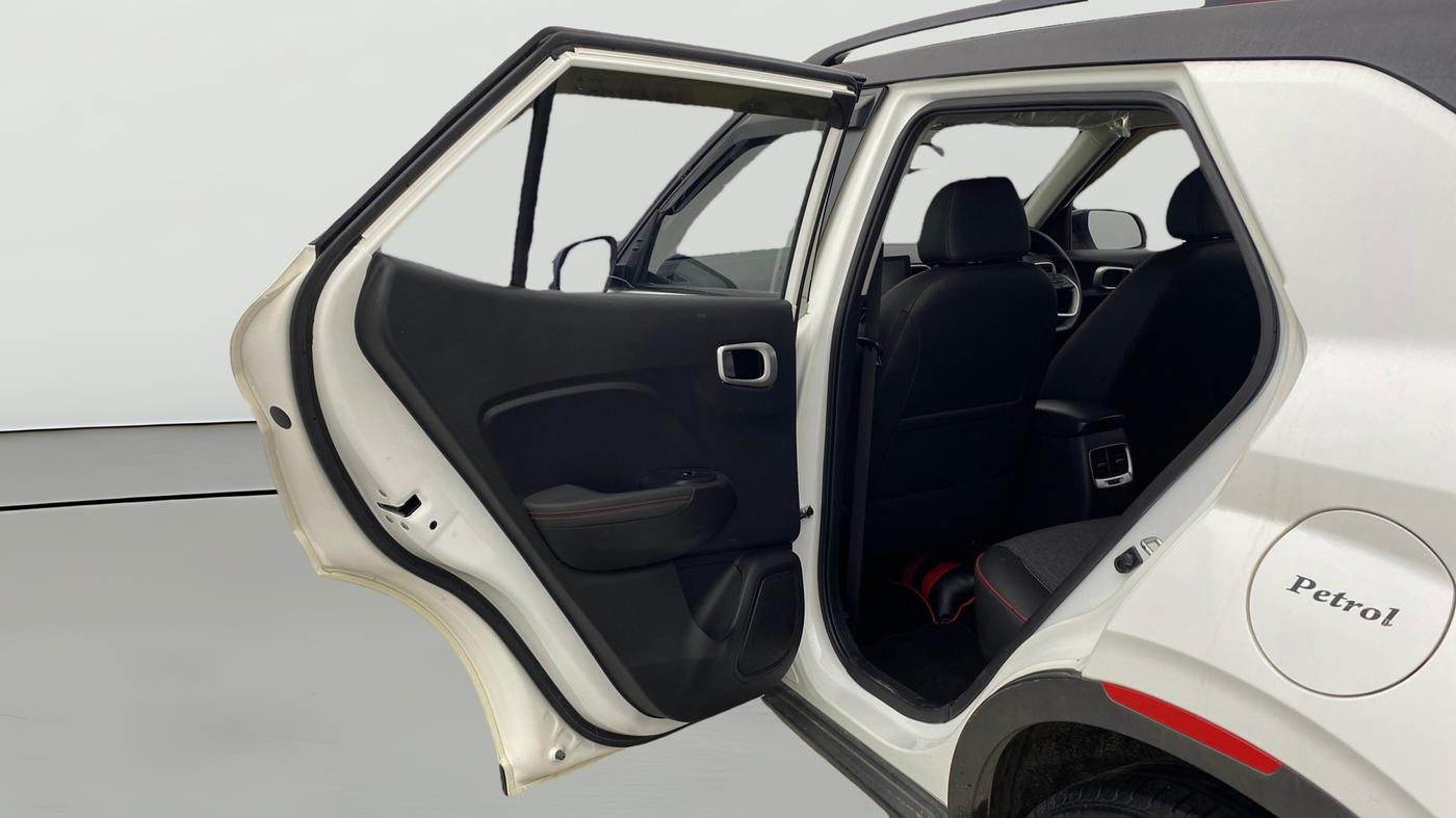 2021 Hyundai VENUE SX 1.0 (O) TURBO IMT DUAL TONE, Petrol, Manual, 35,269 km, LHS Rear Door