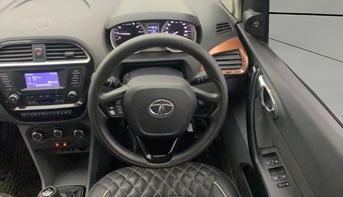 2017 Tata TIGOR XZ PETROL, Petrol, Manual, 52,697 km, Steering Wheel Close Up
