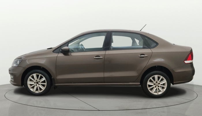 2017 Volkswagen Vento HIGHLINE PETROL AT, Petrol, Automatic, 1,13,017 km, Left Side