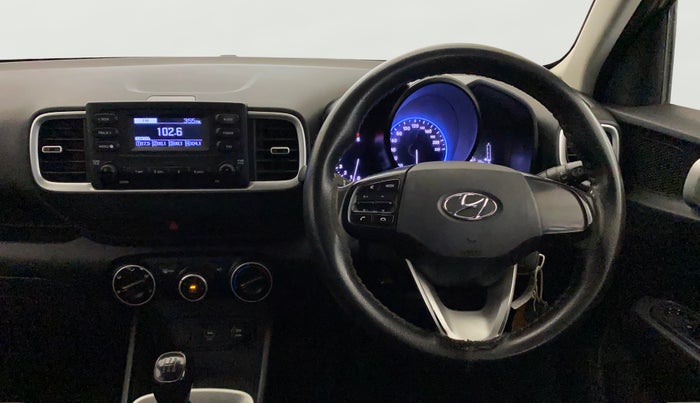 2019 Hyundai VENUE S 1.2, Petrol, Manual, 1,14,340 km, Steering Wheel Close Up
