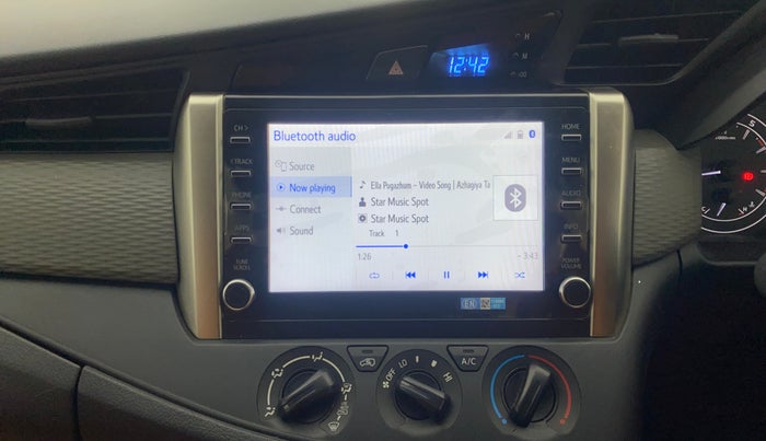 2022 Toyota Innova Crysta 2.7 GX AT 7 STR, Petrol, Automatic, 22,173 km, Air Conditioner