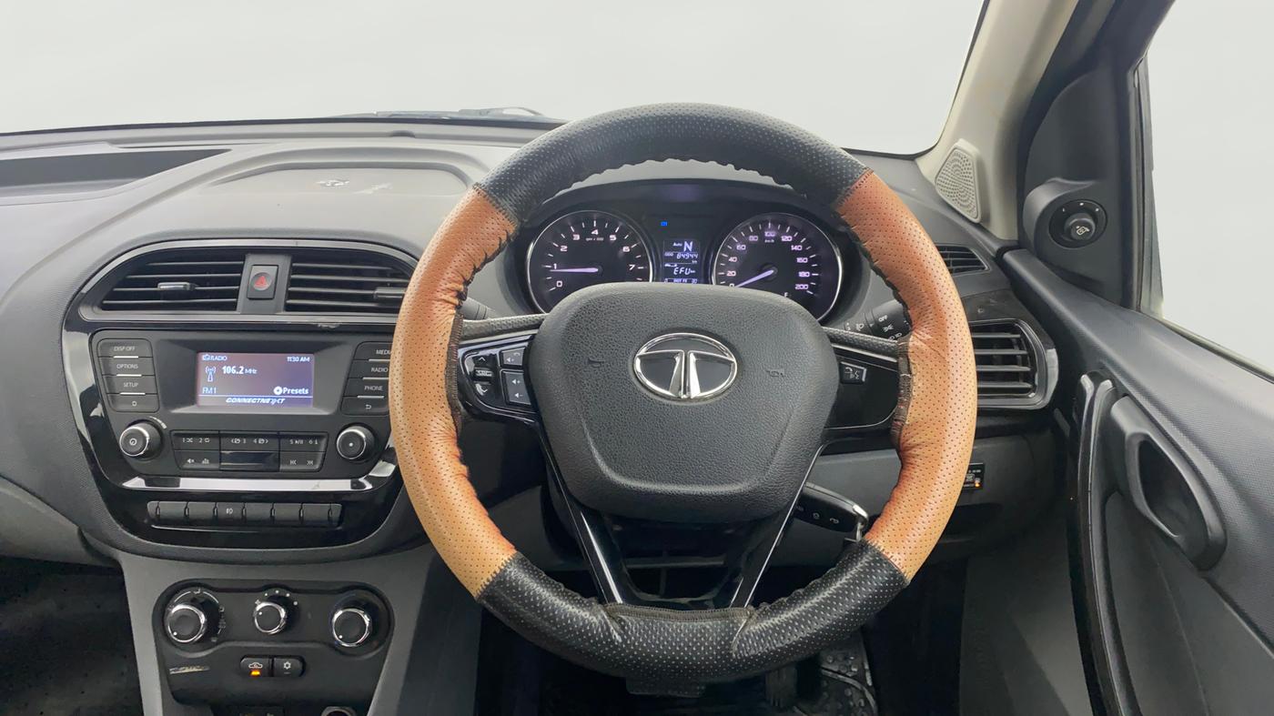2018 Tata TIGOR XTA PETROL, CNG, Automatic, 84,939 km, Steering Wheel Close Up