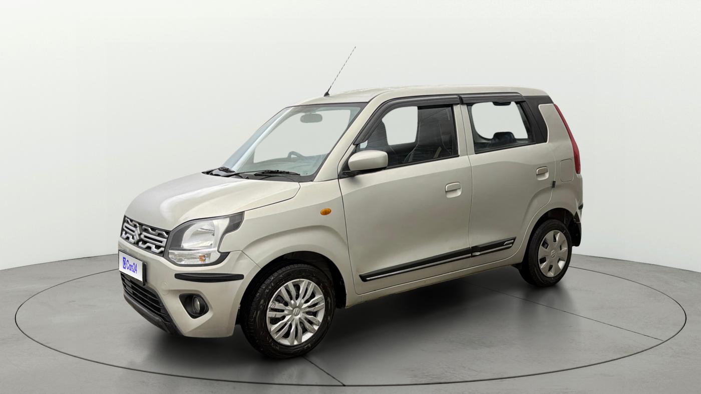 2020 Maruti New Wagon-R VXI 1.0, Petrol, Manual, 38,209 km, Left Front Diagonal