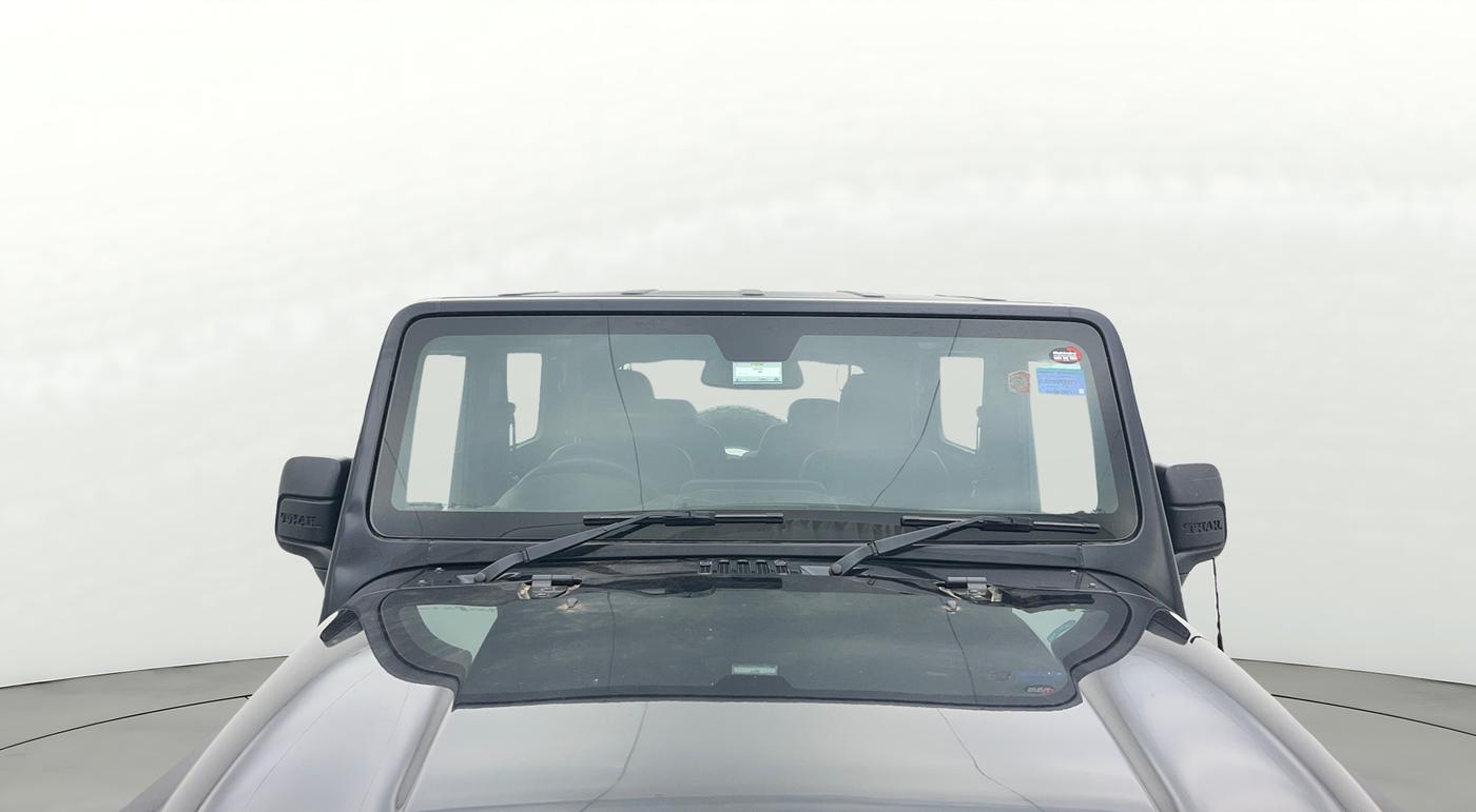 2023 Mahindra Thar LX P 2WD AT HT, Petrol, Automatic, 24,135 km, Front Windshield