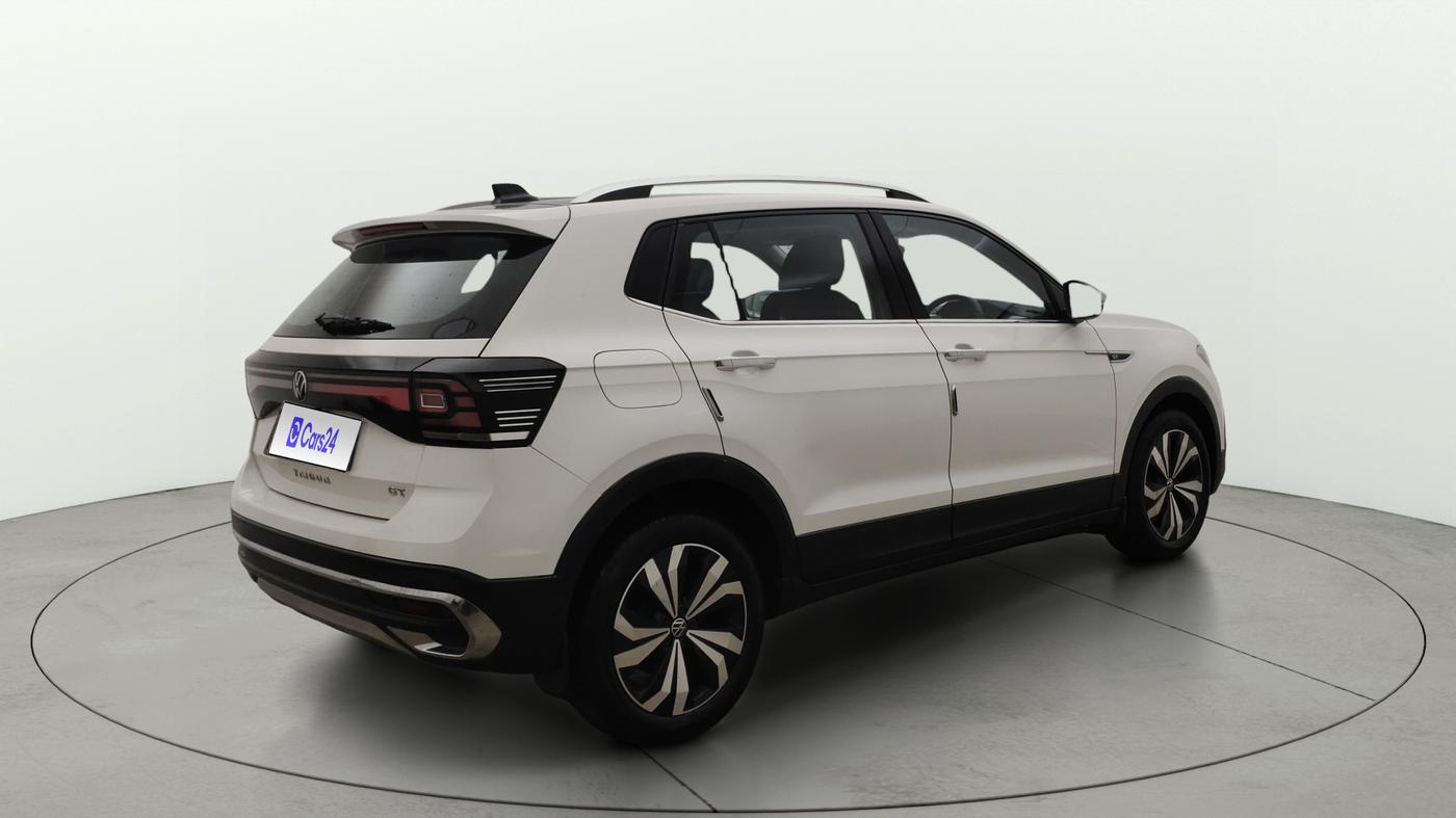 2022 Volkswagen TAIGUN GT PLUS 1.5 TSI DSG, Petrol, Automatic, 1,32,188 km, Right Back Diagonal