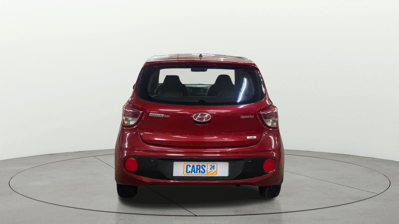 2018 Hyundai Grand i10 SPORTZ 1.2 KAPPA VTVT, Petrol, Manual, 54,907 km, Back/Rear