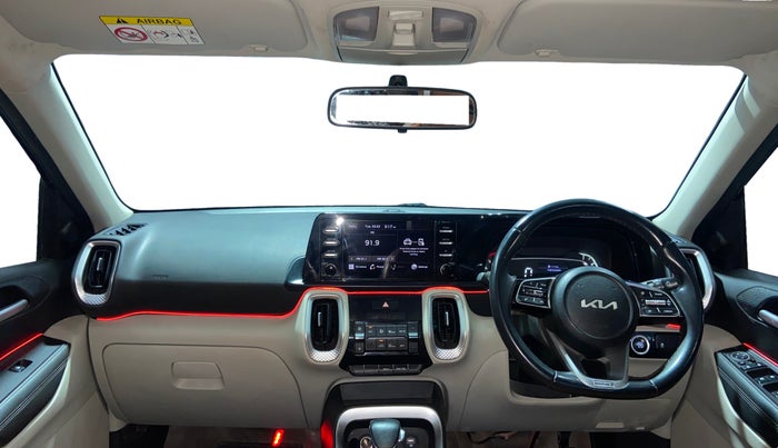 2022 KIA SONET HTX 1.5 AT, Diesel, Automatic, 63,174 km, Dashboard