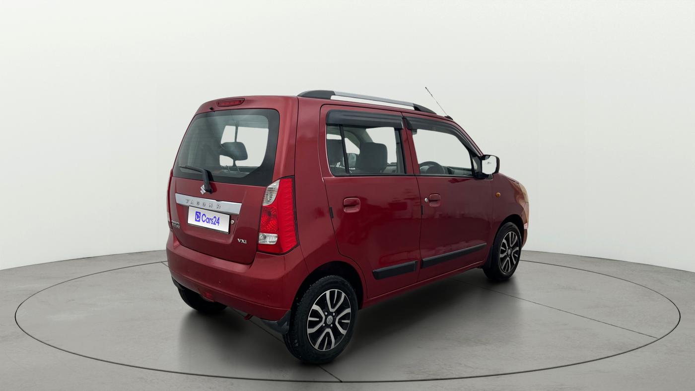 2013 Maruti Wagon R 1.0 VXI, Petrol, Manual, 63,030 km, Right Back Diagonal