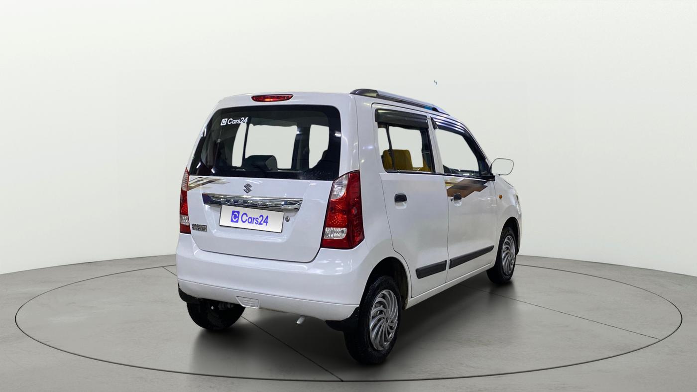 2017 Maruti Wagon R 1.0 LXI, Petrol, Manual, 27,093 km, Right Back Diagonal
