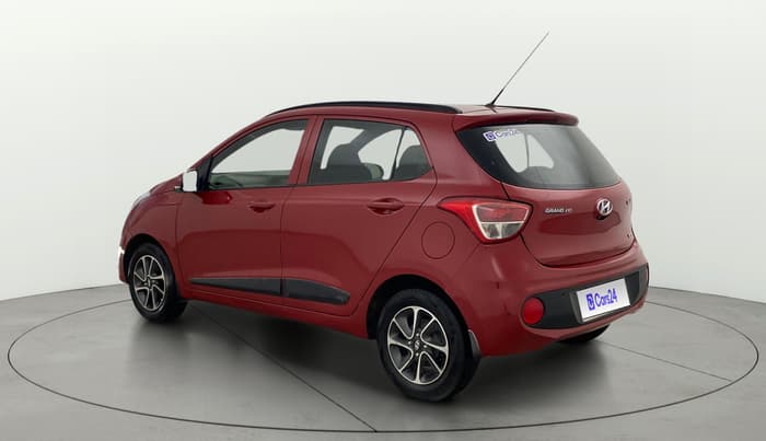 2017 Hyundai Grand i10 SPORTZ (O) AT 1.2 KAPPA VTVT, Petrol, Automatic, 61,109 km, Left Back Diagonal