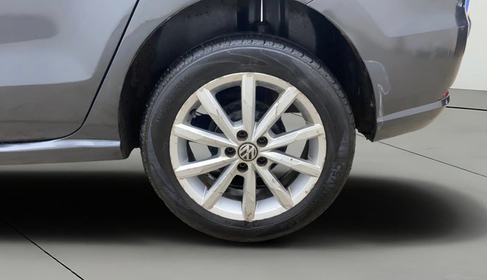 2018 Volkswagen Ameo HIGHLINE PLUS 1.5L AT 16 ALLOY, Diesel, Automatic, 1,09,788 km, Left Rear Wheel