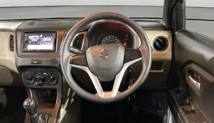 2019 Maruti New Wagon-R VXI 1.0, Petrol, Manual, 45,863 km, Steering Wheel Close Up