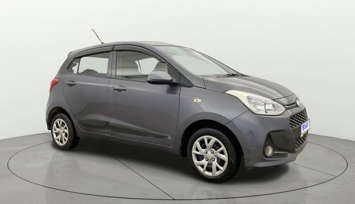 2017 Hyundai Grand i10 SPORTZ 1.2 KAPPA VTVT, Petrol, Manual, 51,849 km, Right Front Diagonal