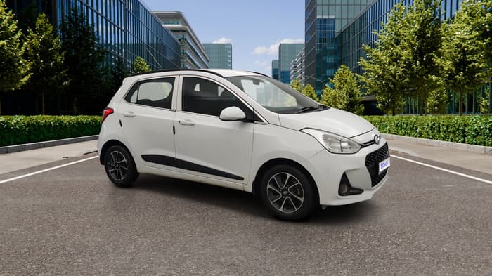 2017 Hyundai Grand i10 SPORTZ (O) AT 1.2 KAPPA VTVT, Petrol, Automatic, 69,843 km, Right Front Diagonal