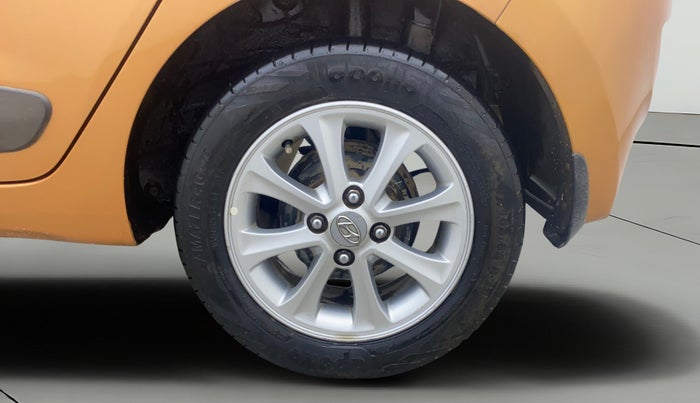 2015 Hyundai Grand i10 ASTA AT 1.2 KAPPA VTVT, Petrol, Automatic, 77,552 km, Left Rear Wheel