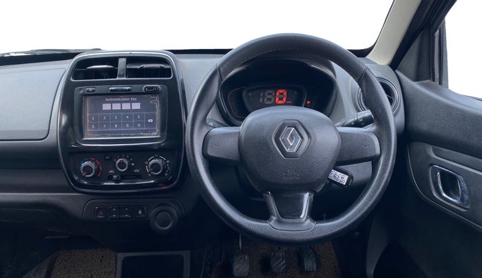 2018 Renault Kwid RXT 1.0 (O), Petrol, Manual, 29,355 km, Steering Wheel Close Up