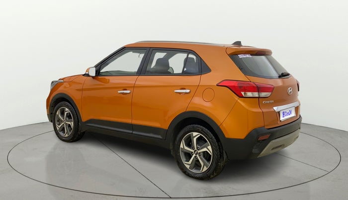 2018 Hyundai Creta SX AT 1.6 PETROL, Petrol, Automatic, 73,980 km, Left Back Diagonal
