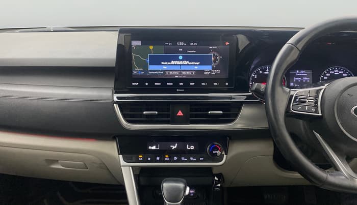 2020 KIA SELTOS HTX IVT 1.5 PETROL, Petrol, Automatic, 1,35,354 km, Air Conditioner