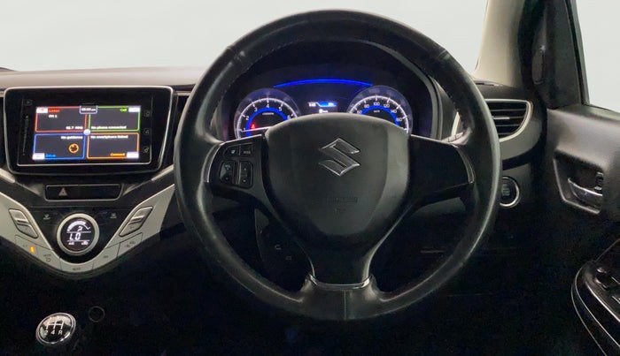 2017 Maruti Baleno ALPHA PETROL 1.2, Petrol, Manual, 87,900 km, Steering Wheel Close Up