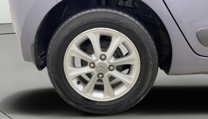 2014 Hyundai Grand i10 ASTA AT 1.2 KAPPA VTVT, Petrol, Automatic, 78,922 km, Right Rear Wheel