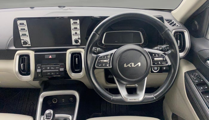 2021 KIA SONET HTX 1.5, Diesel, Manual, 79,179 km, Steering Wheel Close Up