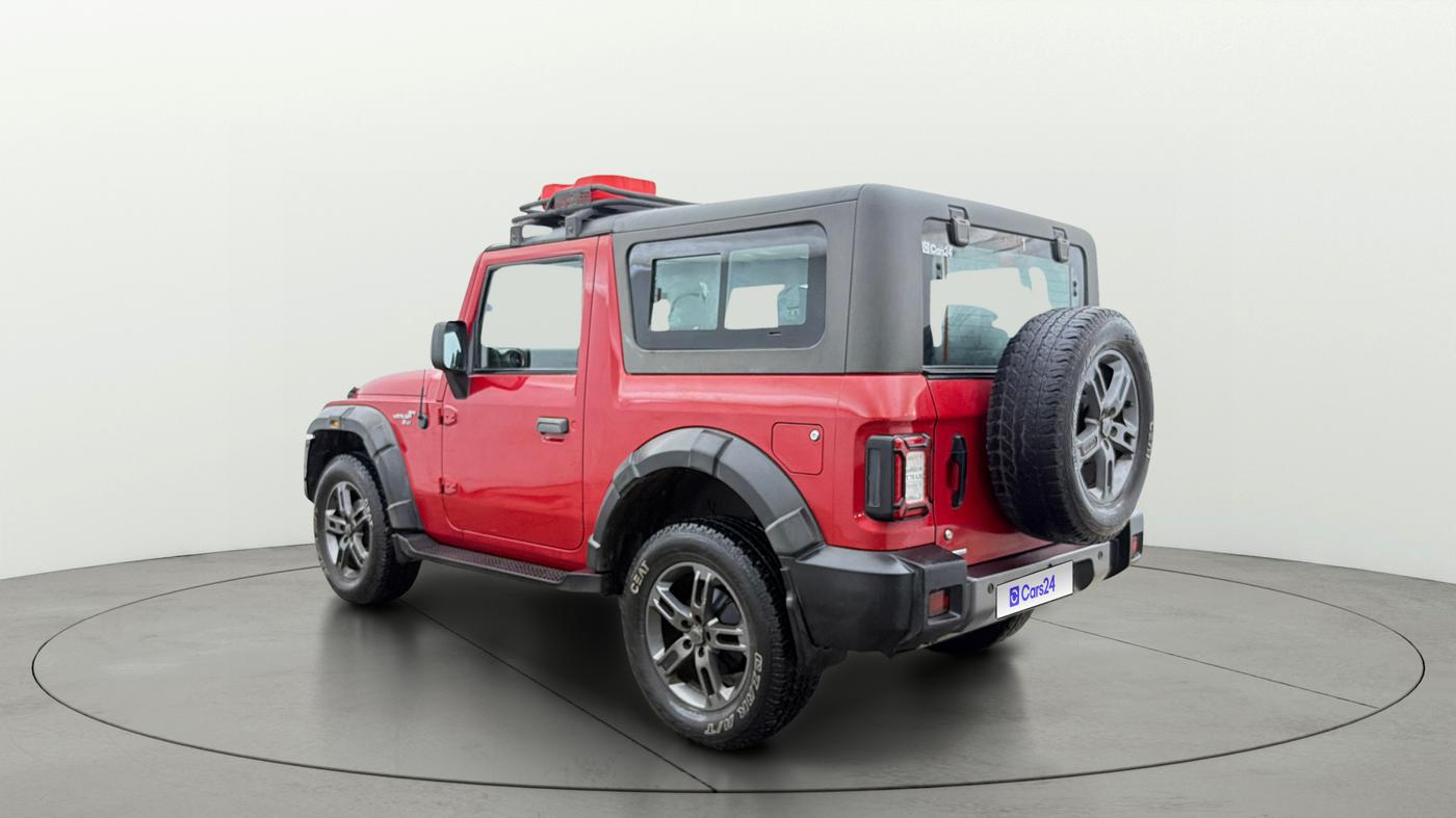 2021 Mahindra Thar LX PETROL HT 4WD AT, Petrol, Automatic, 34,634 km, Left Back Diagonal