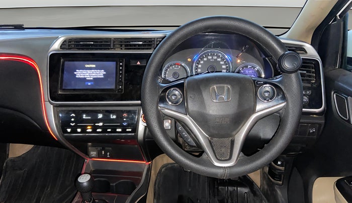2021 Honda City 1.5L I-VTEC V MT 5TH GEN, CNG, Manual, 78,303 km, Steering Wheel Close Up