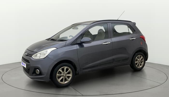 2015 Hyundai Grand i10 ASTA 1.2 KAPPA VTVT, Petrol, Manual, 75,522 km, Left Front Diagonal