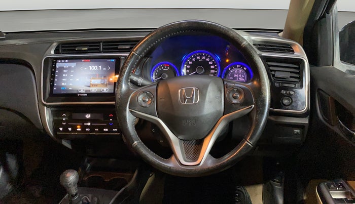 2015 Honda City 1.5L I-VTEC VX (O) MT, Petrol, Manual, 46,179 km, Steering Wheel Close Up
