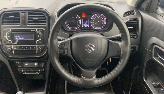 2019 Maruti Vitara Brezza ZDI, Diesel, Manual, 28,339 km, Steering Wheel Close Up