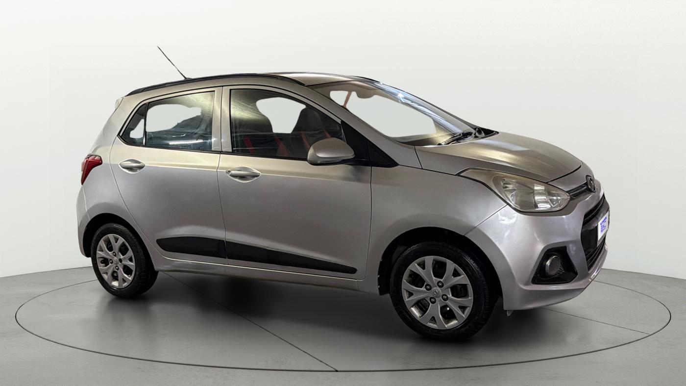 2015 Hyundai Grand i10 SPORTZ 1.2 KAPPA VTVT, Petrol, Manual, 85,913 km, Right Front Diagonal