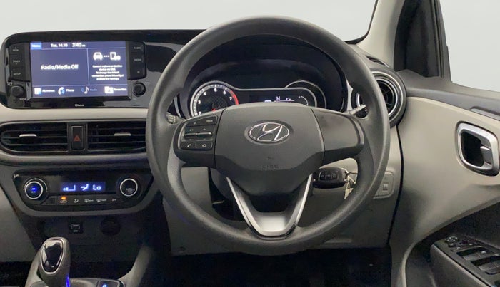 2020 Hyundai GRAND I10 NIOS SPORTZ AMT 1.2 KAPPA VTVT, Petrol, Automatic, 52,687 km, Steering Wheel Close Up