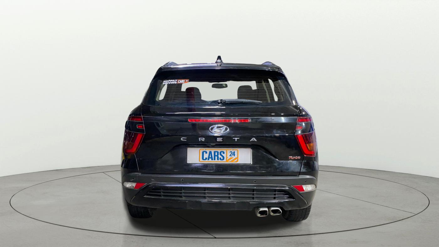 2020 Hyundai Creta SX (O) 1.4 TURBO DCT, Petrol, Automatic, 51,467 km, Back/Rear