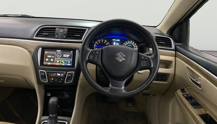 2022 Maruti Ciaz ALPHA  AT 1.5 SHVS PETROL, Petrol, Automatic, 21,936 km, Steering Wheel Close Up