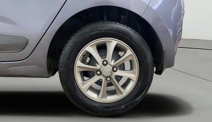 2016 Hyundai Grand i10 ASTA (O) 1.2 KAPPA VTVT, Petrol, Manual, 97,601 km, Left Rear Wheel