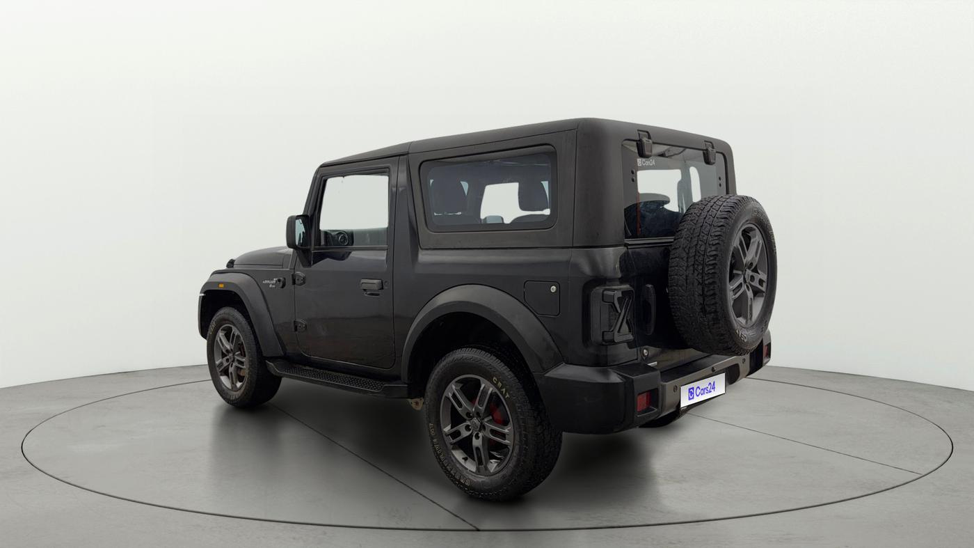2021 Mahindra Thar LX PETROL HT 4WD AT, Petrol, Automatic, 80,146 km, Left Back Diagonal