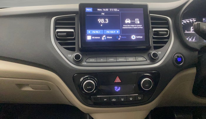 2021 Hyundai Verna SX 1.5 VTVT IVT, Petrol, Automatic, 40,313 km, Air Conditioner