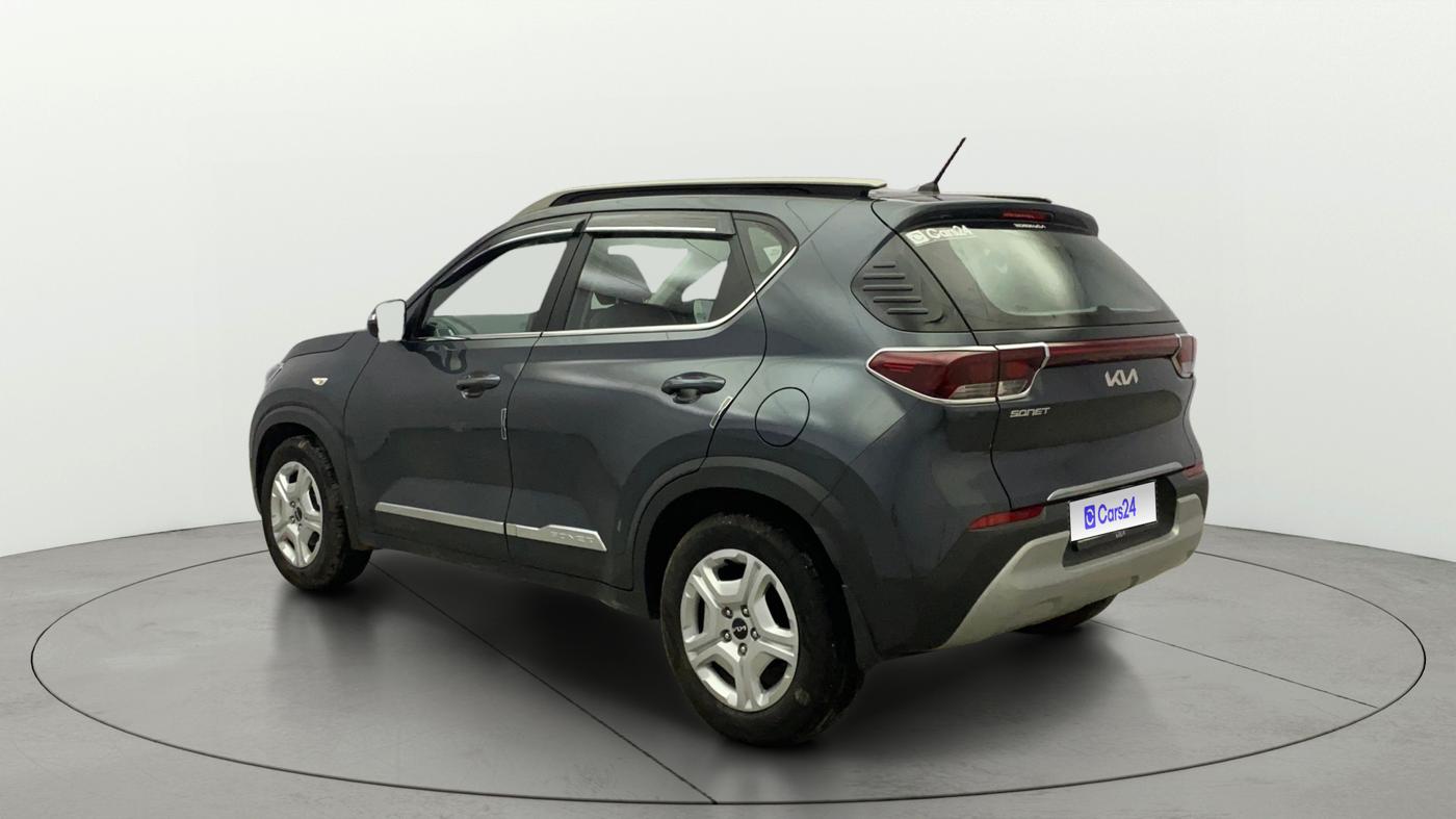 2022 KIA SONET HTK 1.2, Petrol, Manual, 20,818 km, Left Back Diagonal