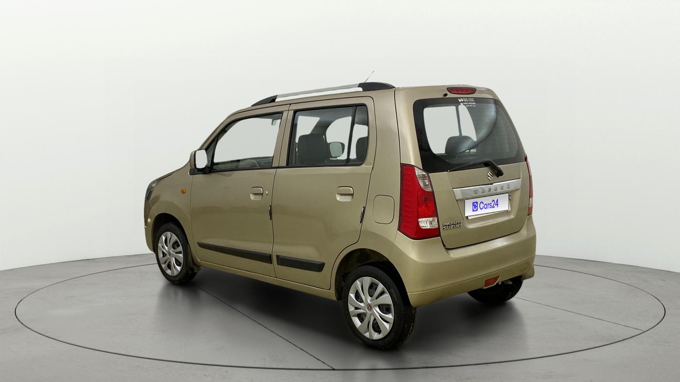 2013 Maruti Wagon R 1.0 VXI, Petrol, Manual, 1,31,557 km, Left Back Diagonal