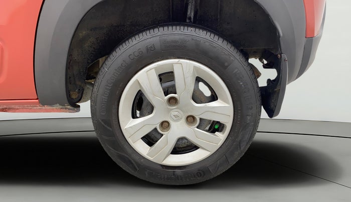 2017 Renault Kwid RXT 1.0 AMT, Petrol, Automatic, 70,086 km, Left Rear Wheel