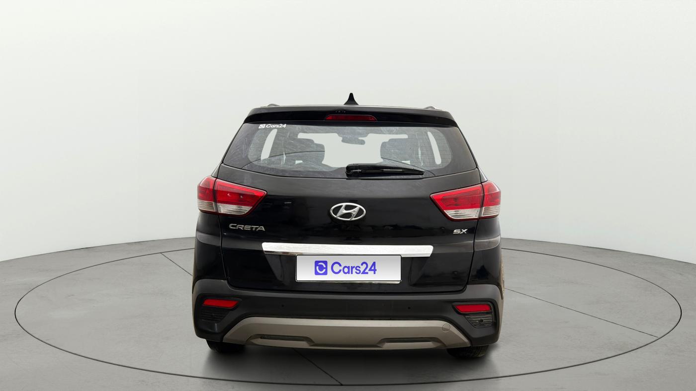 2018 Hyundai Creta SX AT 1.6 PETROL, Petrol, Automatic, 64,878 km, Back/Rear