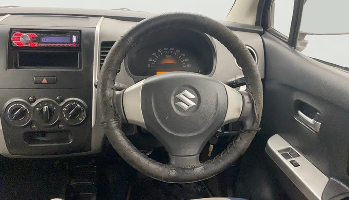 2012 Maruti Wagon R 1.0 LXI, Petrol, Manual, 50,194 km, Steering Wheel Close Up