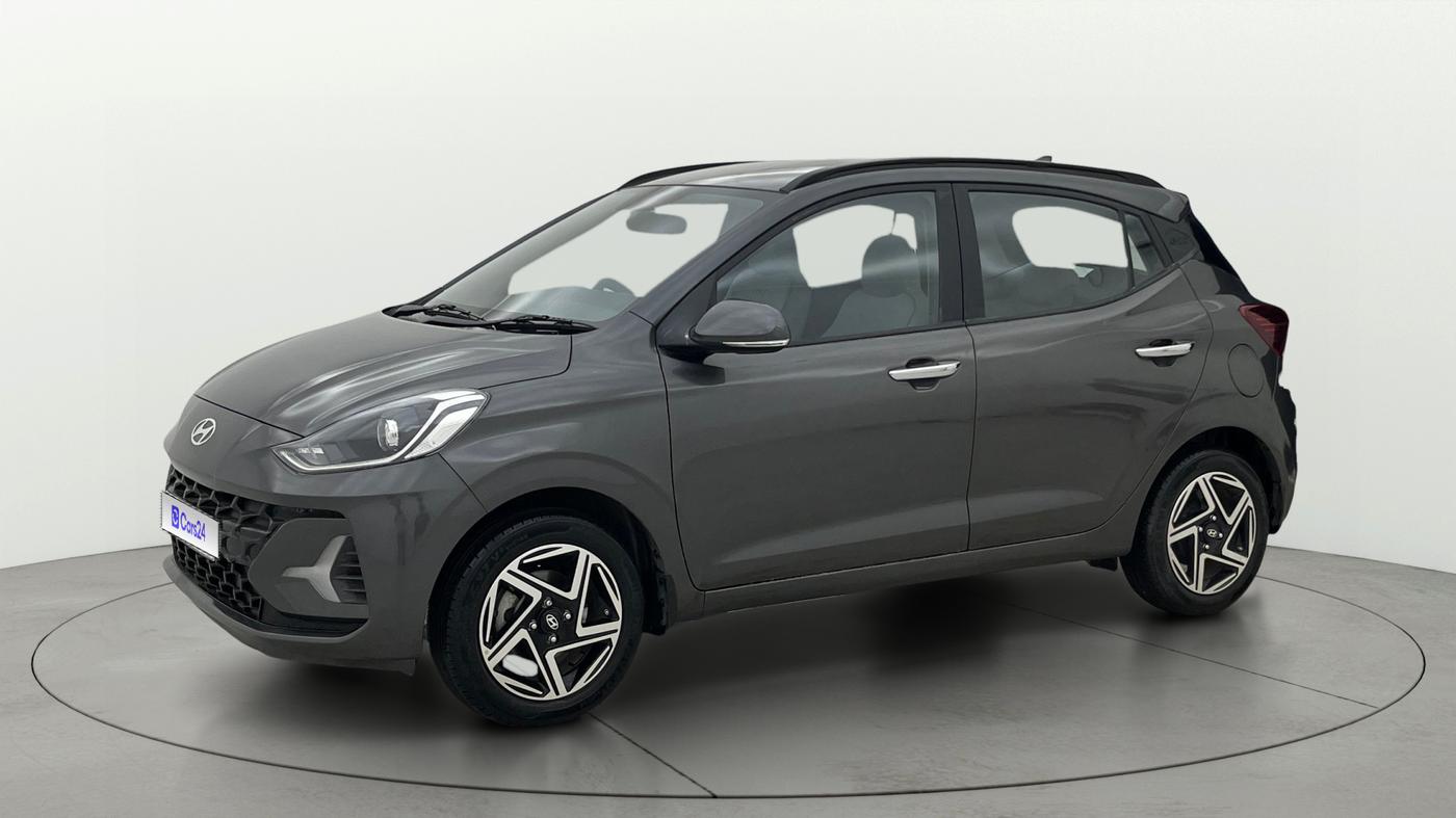 2024 Hyundai GRAND I10 NIOS ASTA AMT 1.2 KAPPA VTVT, Petrol, Automatic, 22,794 km, Left Front Diagonal