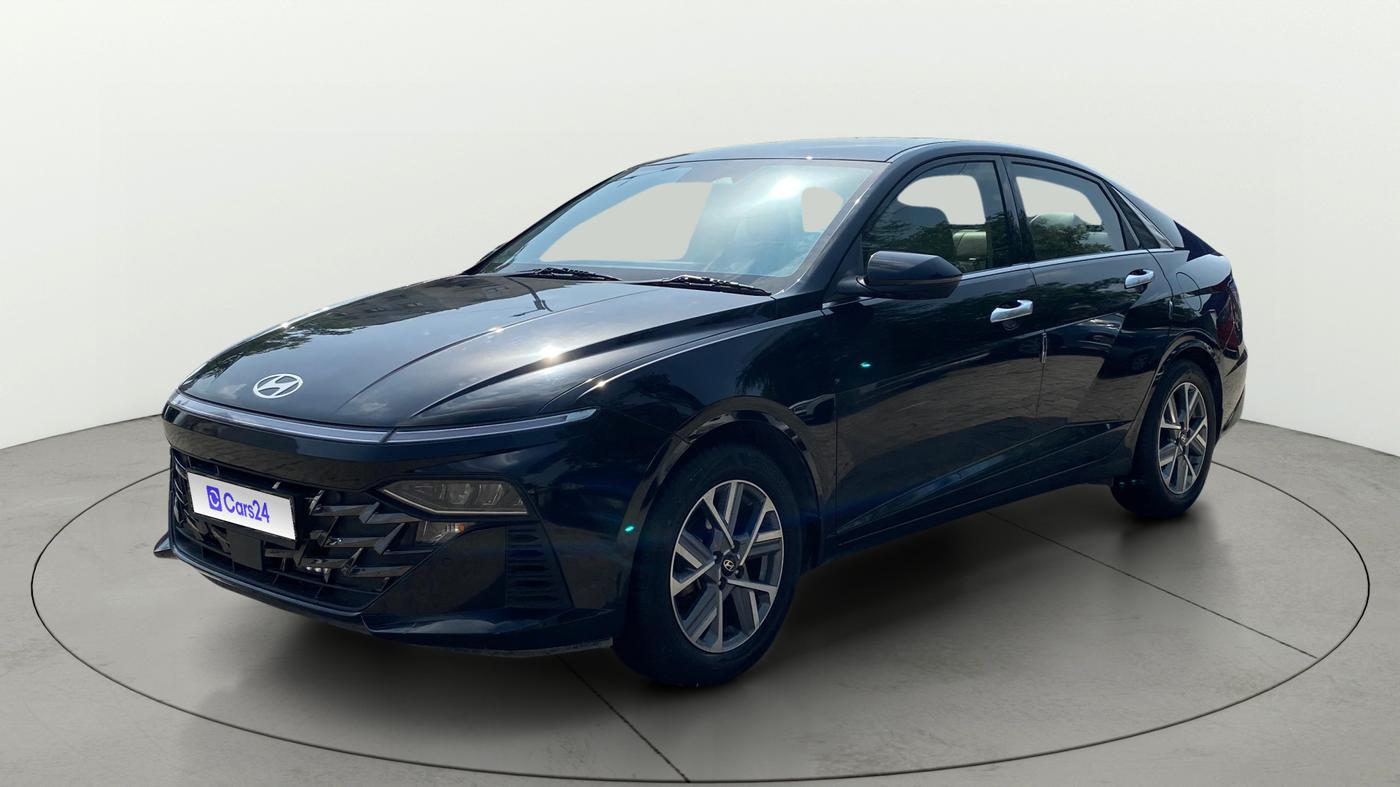 2023 Hyundai Verna SX(O) 1.5 MPI IVT , Petrol, Automatic, 64,606 km, Left Front Diagonal