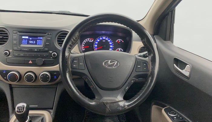 2016 Hyundai Xcent SX 1.2, CNG, Manual, 59,155 km, Steering Wheel Close Up