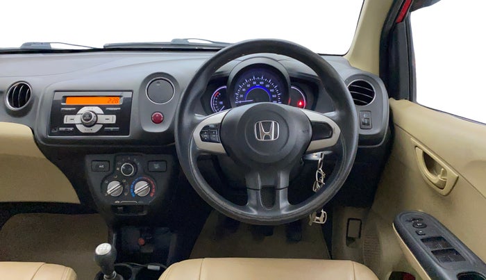 2015 Honda Brio S MT, Petrol, Manual, 45,577 km, Steering Wheel Close Up