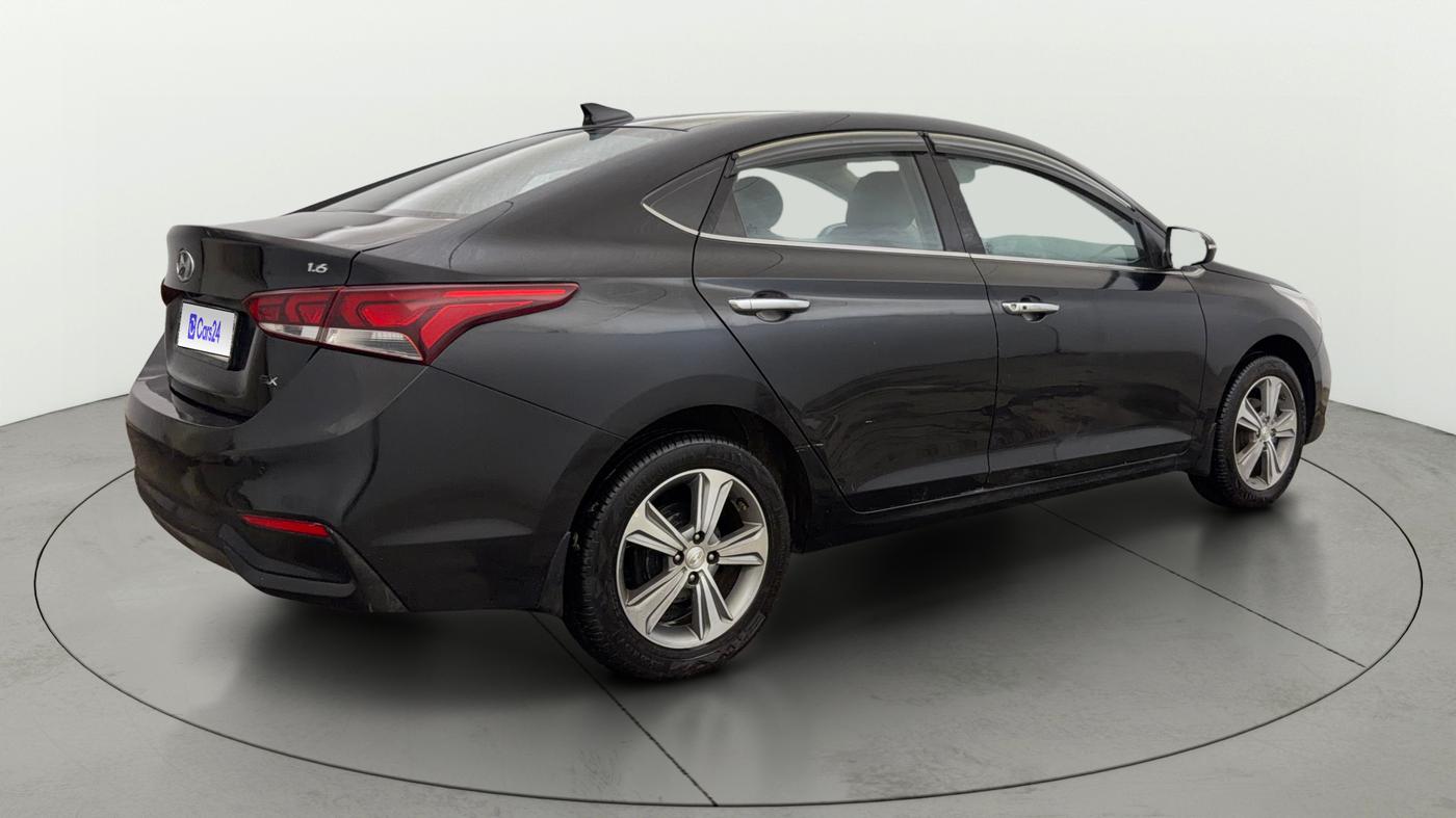 2019 Hyundai Verna 1.6 VTVT SX, Petrol, Manual, 82,131 km, Right Back Diagonal