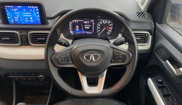 2023 Tata PUNCH CREATIVE  AMT, Petrol, Automatic, 21,477 km, Steering Wheel Close Up