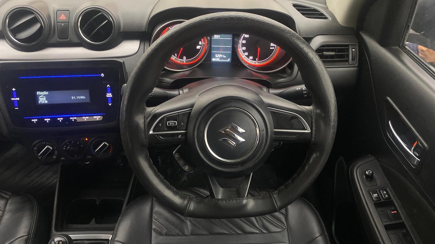 2021 Maruti Swift VXI, CNG, Manual, 52,040 km, Steering Wheel Close Up
